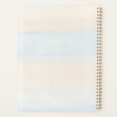 Onder het Zee Dolfijn Gepersonaliseerd 2 Planner (Achterkant)