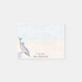 Onder het Zee Dolfijn Gepersonaliseerd 2 Post-it® Notes (Voorkant)