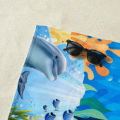 Onder het Zee Dolfijn strandlaken (In situ)