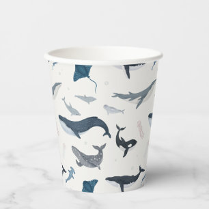 Onder het Zee Douche Party Servies Cup Papieren Bekers