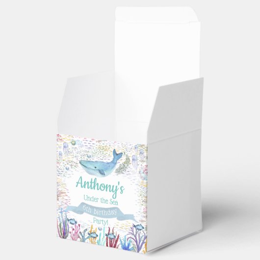 Onder het Zee elke ouderdom Bedankdoosjes (Geopend)