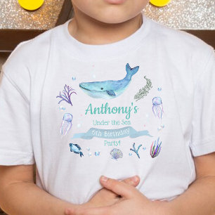 Onder het Zee elke ouderdom T-shirt