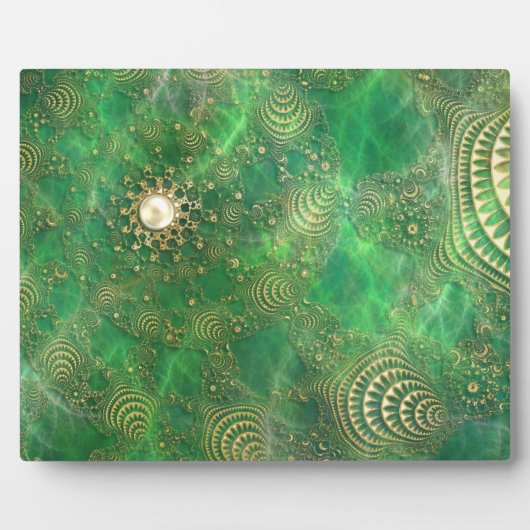 Onder het Zee Emerald Photo Plaque Fotoplaat (Voorkant)