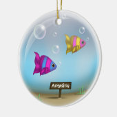 Onder het Zee - Fish Bowl Design Ornament (Links)
