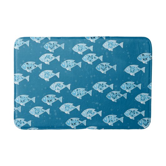 Onder het Zee Fish Design Badmat (Voorkant)