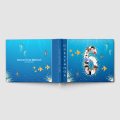 Onder het Zee Foto Collage Big 6th Birthday Gastenboek (Volledig)