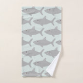 Onder het Zee Friends Pattern Bad Handdoek (Handdoek)
