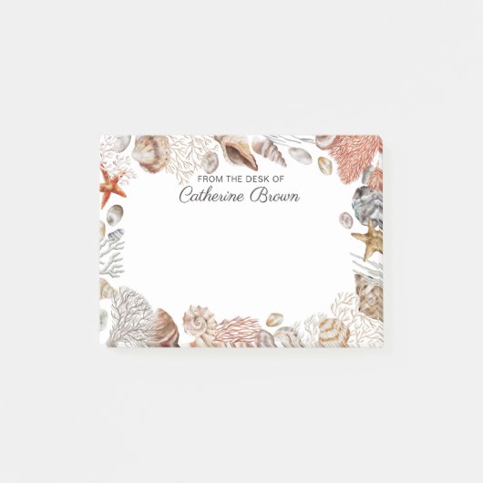 Onder het zee gepersonaliseerd post-it® notes (Voorkant)