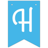 Onder het Zee Happy Birthday Bunting Banner (Tweede vlag)