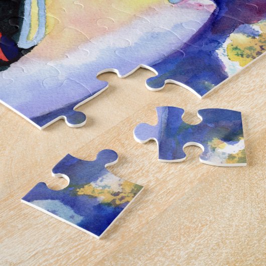 Onder het Zee Humu Trigger Fish Legpuzzel (Zijkant)