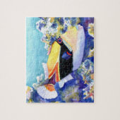 Onder het Zee Humu Trigger Fish Legpuzzel (Verticaal)