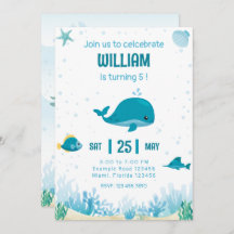 Onder het Zee Invitation Whale