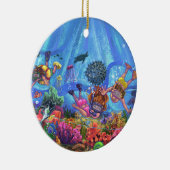 Onder het Zee Keramisch Ornament (Rechts)