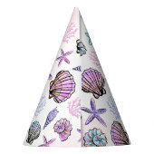 Onder het Zee Kinder partij Pet Feesthoedjes (Achterkant)