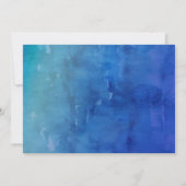 Onder het Zee Kinderen van Birthday Foto Kaart (Achterkant)