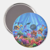 Onder het Zee Magneet (Voorkant / Achterkant)