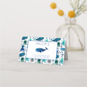 Onder het Zee Marine Kinder Marine verjaardagsfees (Achterkant)