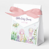 Onder het Zee Meisje Baby shower gunstbox Bedankdoosjes (Voorkant Zijde)