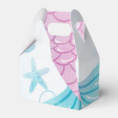 Onder het Zee Mermaid Baby shower partij Bedankdoosjes (Achterkant)