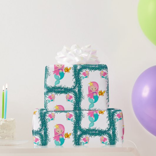 Onder het Zee Mermaid Cadeaupapier (Feestgeschenken)