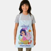 Onder het Zee Mermaid Life gepersonaliseerd Schort (Insitu)