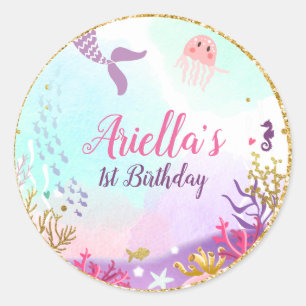 Onder het Zee Mermaid Sticker Envelope