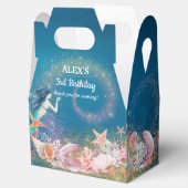 Onder het Zee Mermaid Whimsical Party Bedankdoosjes (Geopend)