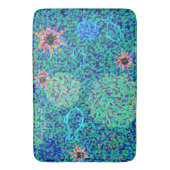 Onder het Zee Mosaic Fish Stars Bath Mat (Voorkant Verticaal)