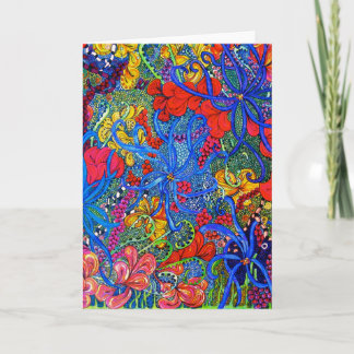 Onder het Zee Notecard Kaart