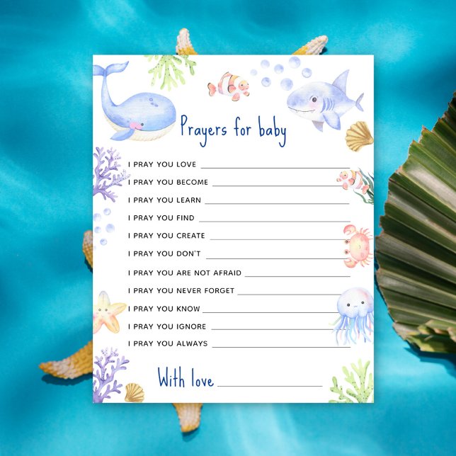 Onder het zee Ocean animal Prayers voor baby (Creator heeft geüpload)