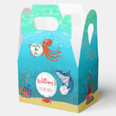 Onder het Zee Ocean Animals Water Bubbles Bedankdoosjes (Geopend)