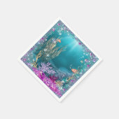 Onder het Zee Ocean Napkins Servetten (Hoek)