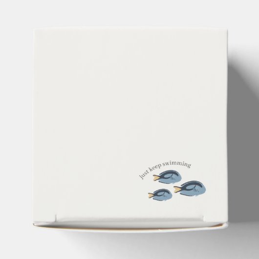 Onder het Zee Ocean Verjaardagsfeestgunsten Bedankdoosjes (Bovenkant)