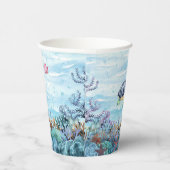 Onder het Zee Party Cups Papieren Bekers (Rechts)