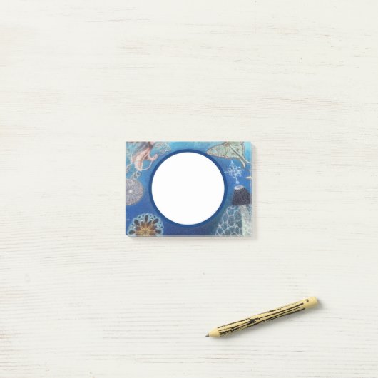 Onder het Zee Post-it® Notes (Op bureau)