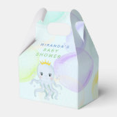 Onder het Zee Prins Octopus Boy Baby shower Bedankdoosjes (Voorkant Zijde)