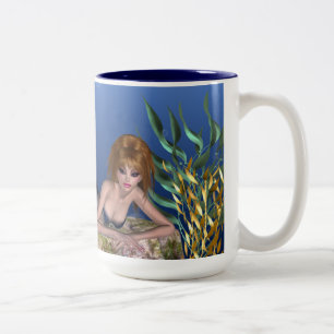 Onder het Zee Redkopmermaid Tea/Coffee Mok