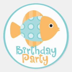 Onder het Zee Ronde Sticker