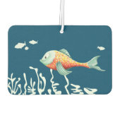 Onder het Zee Schilderen met Happy Fish Luchtverfrisser (Achterkant)