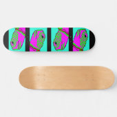 Onder het Zee schildpad Skateboard (Horizontaal)