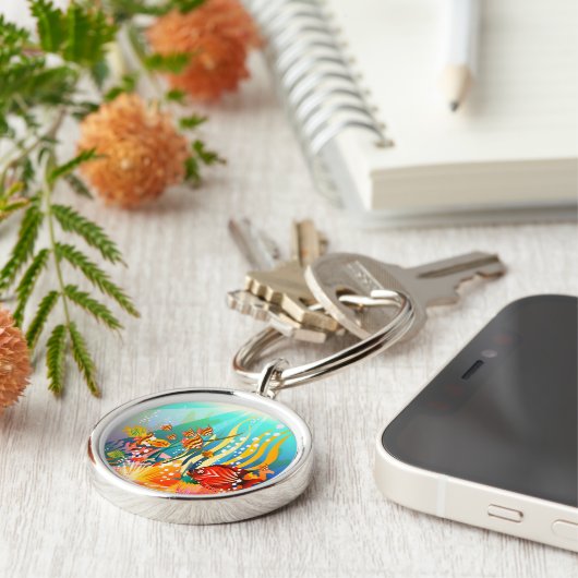 Onder het Zee Sleutelhanger (Zijkant)