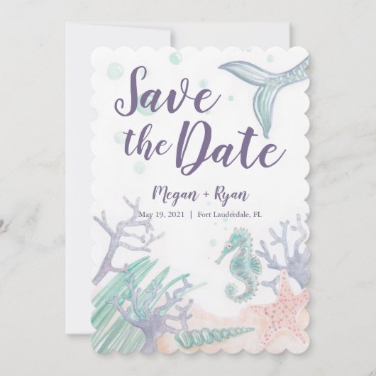 Onder het Zee sparen de Data Kaart (Voorkant)