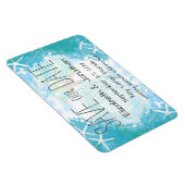 Onder het Zee sparen Onze Datum Magneet (Rechterzijde)