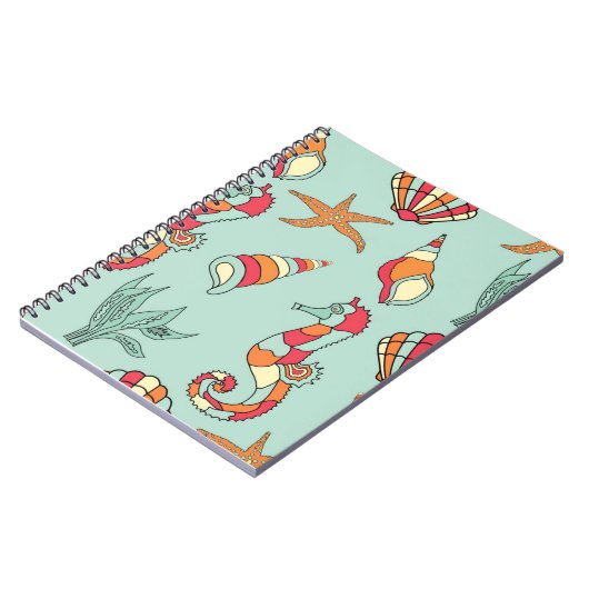 Onder het Zee spiral notebook Notitieboek (Linkerzijde)