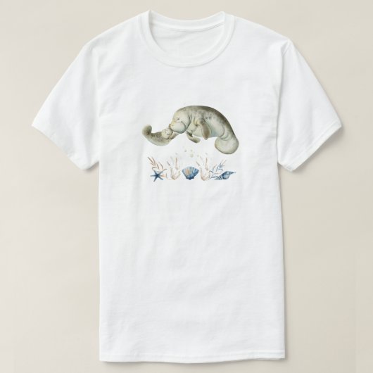 Onder het Zee T-shirt (Design voorkant)
