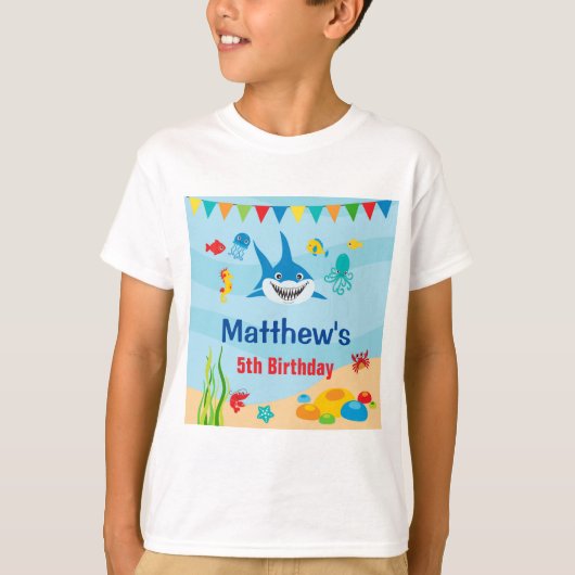 Onder het Zee T Shirt (Voorkant)