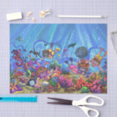 Onder het Zee Tissuepapier (Craft)