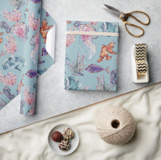 Onder het Zee V Gift Wrap Cadeaupapier