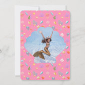 Onder het Zee Verjaardag foto Dank u Kaart (Achterkant)