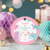 Onder het Zee verjaardagsfeest cadeau gunsten Bedankjes Labels